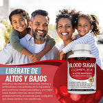 SUPLEMENTO BLOOD SUGAR COMPLEX ORIGINAL®️™ ✨ “Controla tu azúcar, gana salud y energía” 💪💧🍃