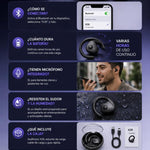 Kit AudiSmart® - Audífonos traductor con IA + Sett Carga Rapida