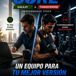 Dual Core™                                       Turkesterone + Shilajit | Dos fórmulas | Una rutina | Más rendimiento