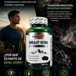 Dual Core™                                       Turkesterone + Shilajit | Dos fórmulas | Una rutina | Más rendimiento