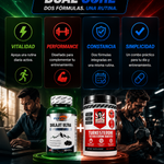 Dual Core™                                       Turkesterone + Shilajit | Dos fórmulas | Una rutina | Más rendimiento