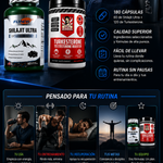 Dual Core™                                       Turkesterone + Shilajit | Dos fórmulas | Una rutina | Más rendimiento