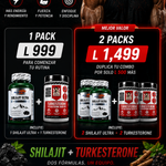 Dual Core™                                       Turkesterone + Shilajit | Dos fórmulas | Una rutina | Más rendimiento