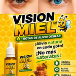 VISION MIEL™🐝 GOTAS DE ALIVIO OCULAR 2X1 A SOLO 950Lps + ENVÍO GRATIS📦