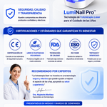LumiNail Pro™ Tecnología de Fototerapia Láser para el Cuidado de las Uñas