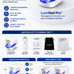 LumiNail Pro™ Tecnología de Fototerapia Láser para el Cuidado de las Uñas
