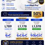 LumiNail Pro™ Tecnología de Fototerapia Láser para el Cuidado de las Uñas