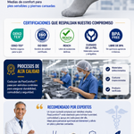 FlexComfort™ Medias ProTérmicas, ¡Adiós a los pies y piernas hinchadas, con dolor y mala circulación!