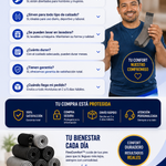 FlexComfort™ Medias ProTérmicas, ¡Adiós a los pies y piernas hinchadas, con dolor y mala circulación!