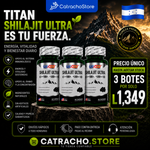 Titan Shilajit Ultra™ | Testosterona y resistencia para Hombres Imparables 🔥
