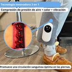 ALIVIOMAX | MASAJEADOR PARA PIERNAS CANSADAS CON TECNOLOGÍA DE COMPRESIÓN, AIRE Y CALOR®️