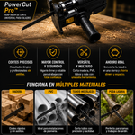 PowerCut Pro™ Convierte el Taladro que tienes en un SuperPro de corte profesional!!